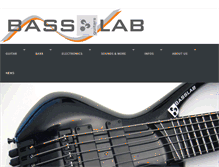 Tablet Screenshot of basslab.de